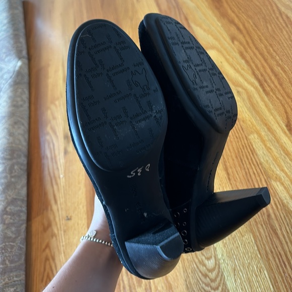 Libby Edelman Suede Booties Size 8.5 - Picture 5 of 7